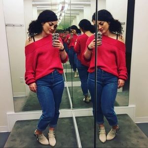 Free People off the shoulder sweater